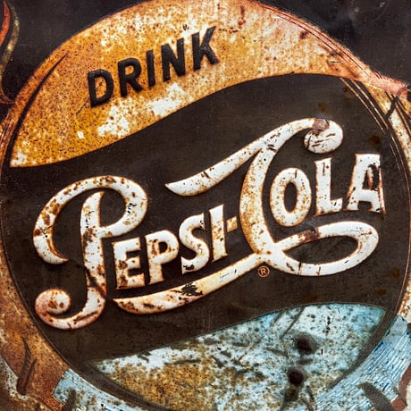 Vintage PEPSI COLA SIGN 17-134
