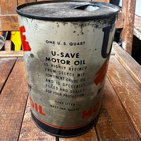 Vintage　OIL缶　17-77-5