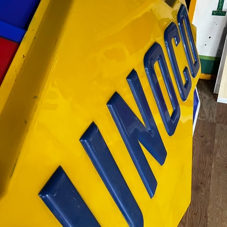 Sunoco vintage 超大型看板　プラスチック製 16-308