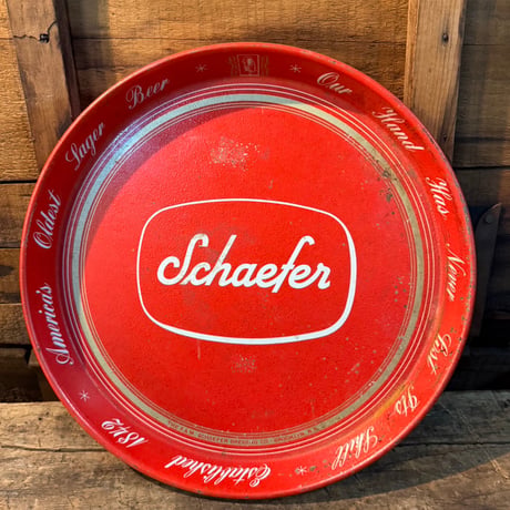 Vintage Schaefer Beer メタルトレイ 5-562-15