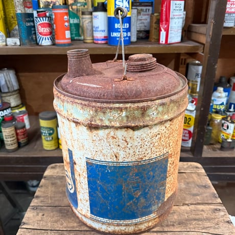 Vintage UNICO Motor Oil オイル缶 20-25