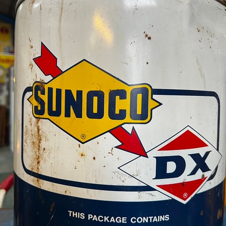 ヴィンテージ　SUNOCO　5ガロン　OIL缶　15-26