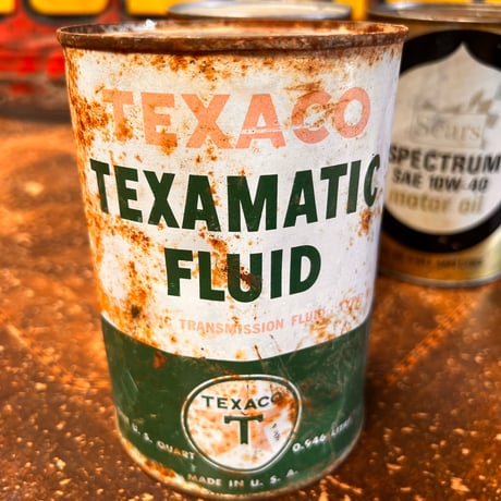 TEXACO ARCO Sears ヴィンテージ　オイル缶【3缶SET】　16-ｃ-81