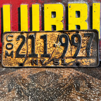 【希少!!】Vintage License Plate ニューヨーク州　18-144-3