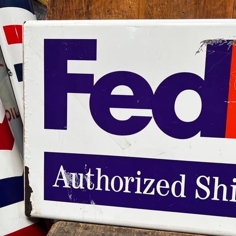Vintage FedEx Display Light Sign  17-30