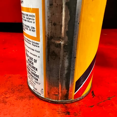Vintage BRAKE FLUID OIL CAN  (中身入り)19-247-10