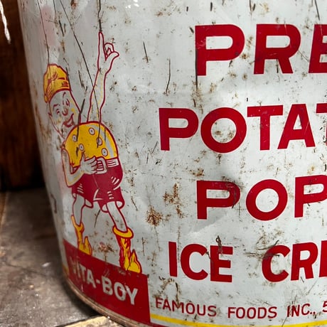 Vintage Vita-Boy Potato Chips Can 19-284
