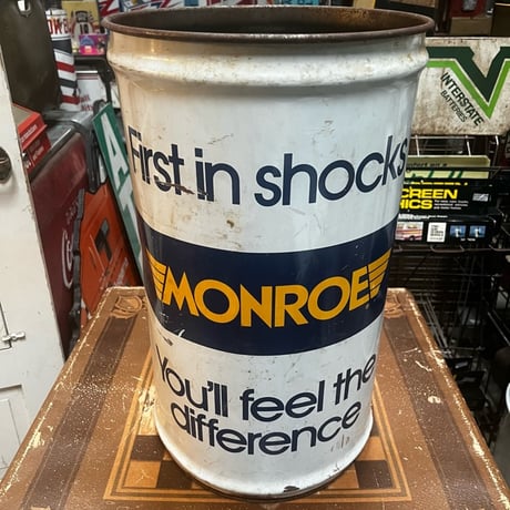 アンティークドラム缶キャビネットー！！ スツール 収納 おしゃれ アイアン 木製 ボックススツール