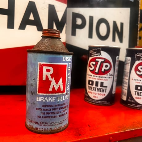 Vintage RM OIL CAN (中身入り)14-93-6