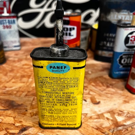 Vintage Lub-a-Lock Oil Can 16-c-77