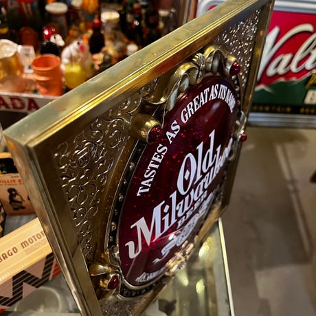 Vintage Old Milwaukee BEER SIGN　17-321