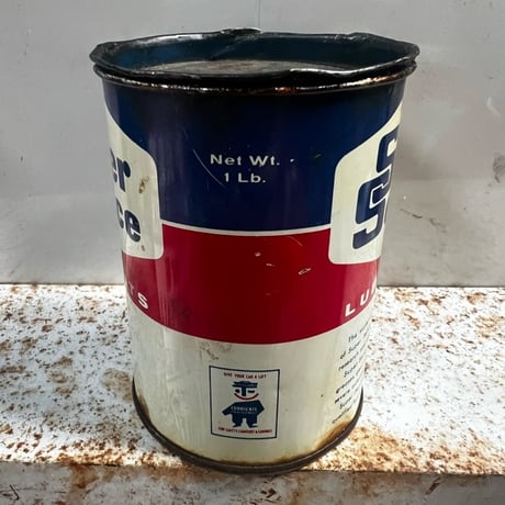 Vintage LUBRICANTS OIL 缶　16-c-25