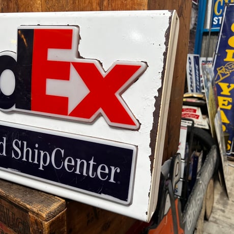 Vintage FedEx Display Light Sign  17-30