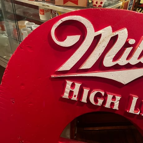 Vintage Miller beer 矢印 Sign 16-298