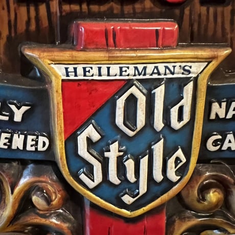 ヴィンテージ　Old Style Beer 　ディスプレイ看板　 16-462