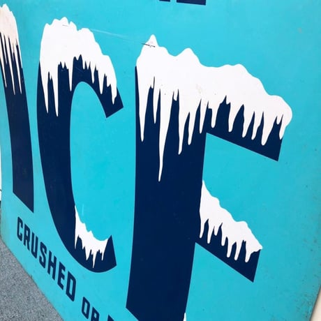 ICE ヴィンテージ 大型看板