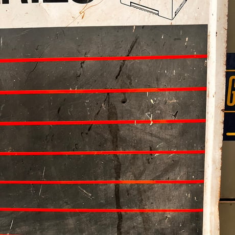 Vintage Motorcraft BATTERIES Store Display SIGN 20-414-2