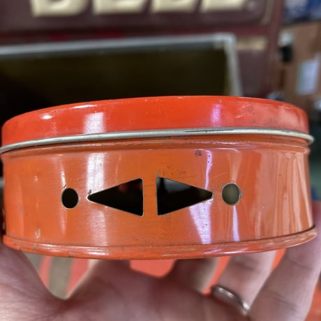 miracle BRAND HANG-UP CONTAINER ヴィンテージ　ブリキ缶　14-451-2