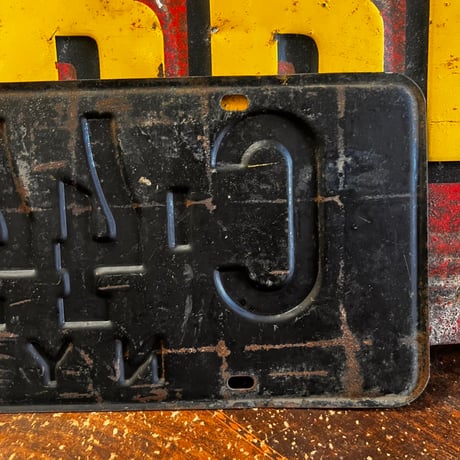 【希少!!】Vintage License Plate ニューヨーク州　18-144-11