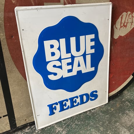 BLUE SEAL　ヴィンテージ　看板　14-514