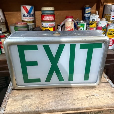 Vintage EXIT ライト 看板 21-275