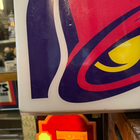 Vintage TACOBELL Enter プラスチック看板 21-219