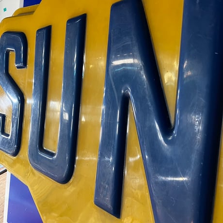 Sunoco vintage 超大型看板　プラスチック製 16-308