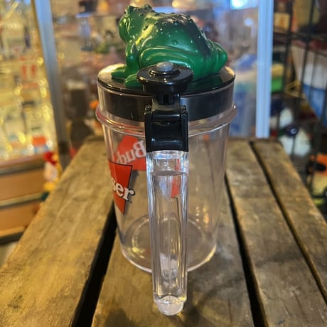 Budweiser talking frog　マグ　16-485