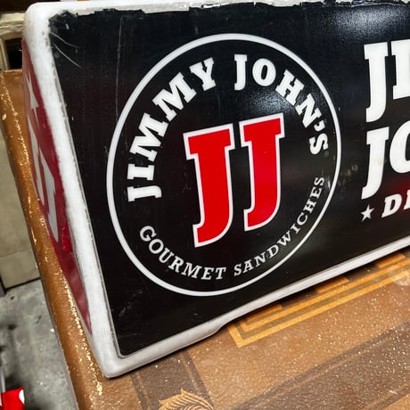 Vintage Jimmy John's Delivery Sign s-16-4-2