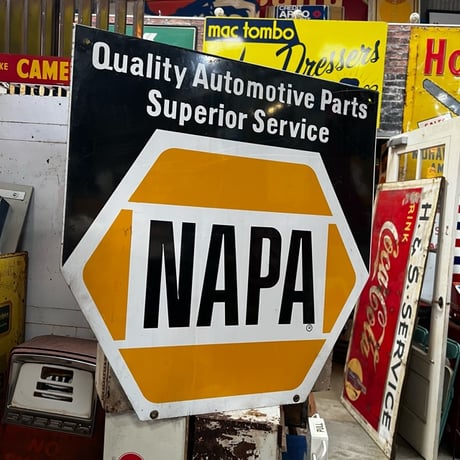 Vintage NAPA 両面 看板 17-166