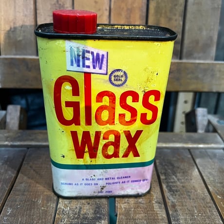 ヴィンテージ　Glass Wax　CAN 16-C-2