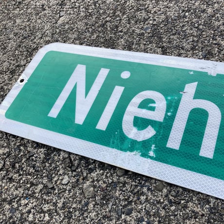 Niehaus Trail　ヴィンテージ　ロードサイン　道路標識　15-292-9