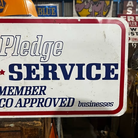 Vintage NAMCO APPROVED 両面SIGN 19-108-130