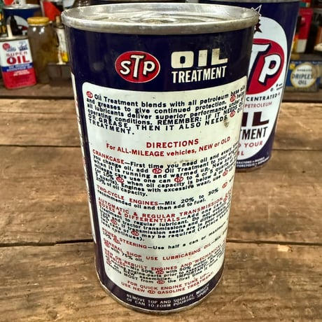 Vintage STP OIL CAN (中身入り) 3缶SET 17-77-17.20.22