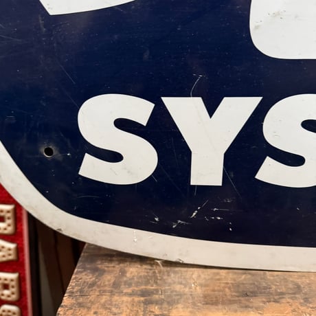 Vintage GENERAL SYSTEM 看板 20-227