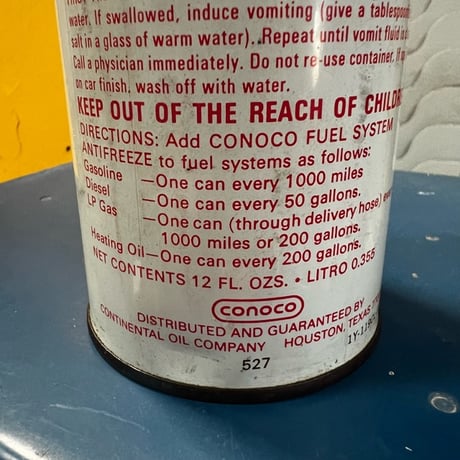 Vintage CONOCO Oil 缶 16-c-33