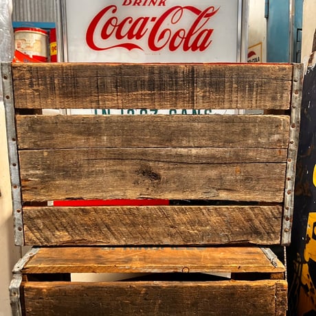 Vintage Coca-cola Wood Crate 18-38-24