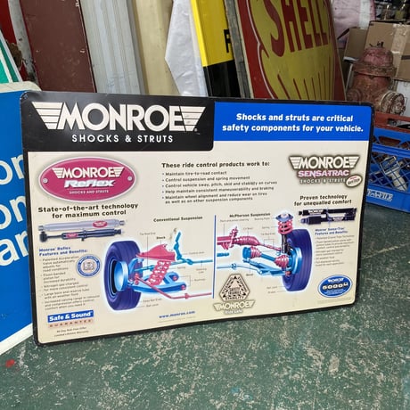 MONROE　ヴィンテージ　看板　12-99