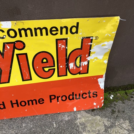 Hi-yield　ヴィンテージ　大型看板　14-318
