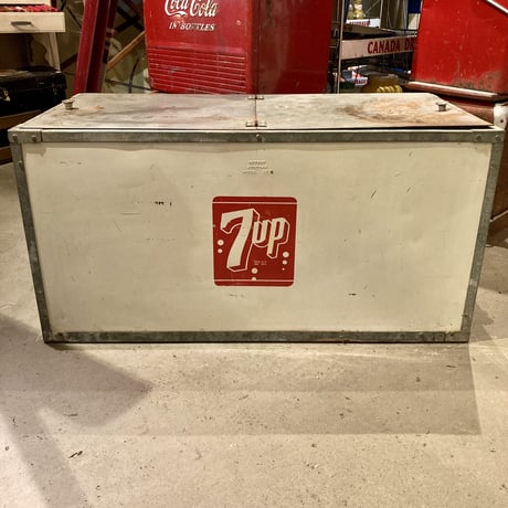7UP　ヴィンテージ　大型　クーラーボックス　11-193