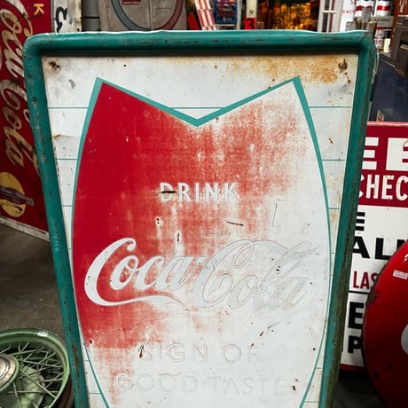 Vintage Coca-Cola SIGN 1950'S 17-359