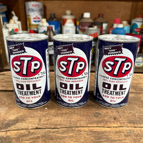 Vintage STP OIL CAN (中身入り) 3缶SET 17-77-10.12.13