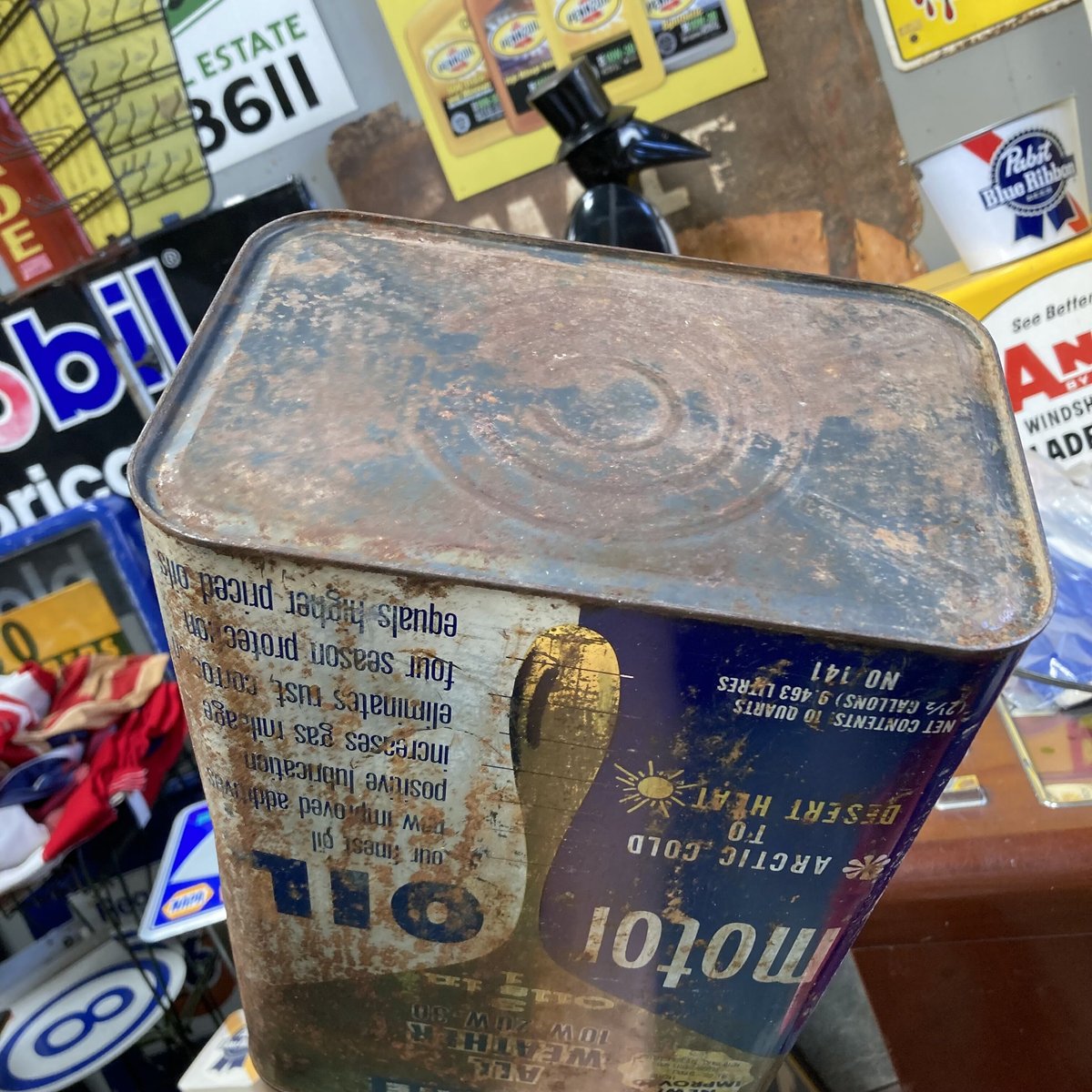 ALLSTATE ヴィンテージ オイル缶 14-94-1 | BigBear Online S