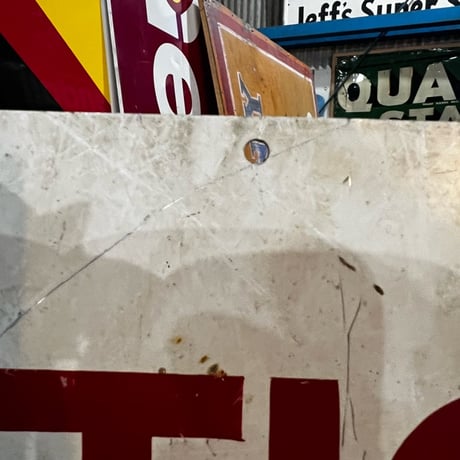 Vintage NOTICE SIGN 19-108-16