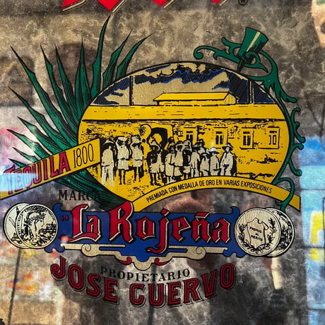 Vintage パブミラー JOSE CUERVO テキーラ 19-309