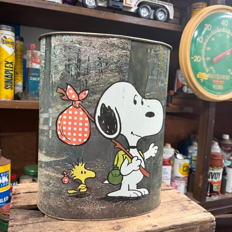 Vintage PEANUTS トラッシュ缶 20-83-1