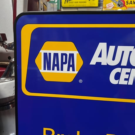 NAPA AutoCareCenter Vintage　両面置き型看板　14-274