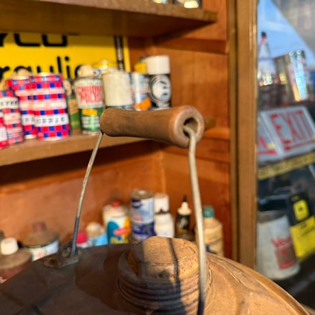 Vintage BUREAU PREMIUM MOTOR OIL オイル缶 20-362-2