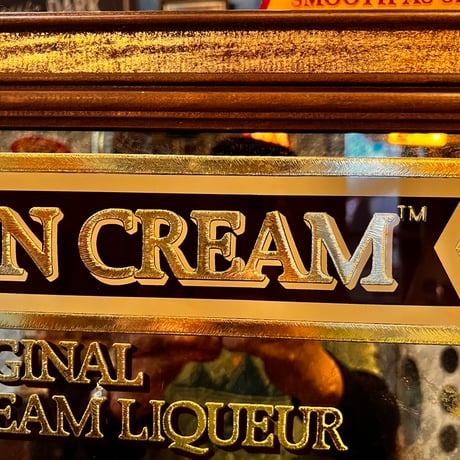 Vintage パブミラー VENETIAN CREAM 18-283