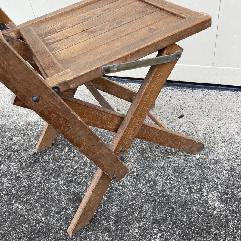 ヴィンテージ 木製 フォールディングチェア 15-302-3 | BigBear Online